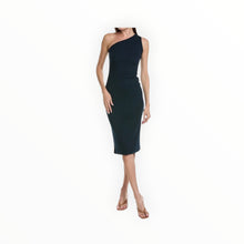 Stateside 2x1 One-Shoulder Midi Dress - Navy
