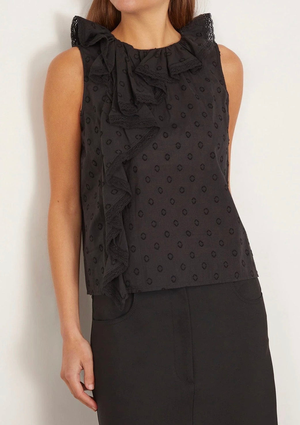 Ulla Johnson Thalia Top - Noir