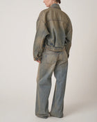 SLVRLAKE Boston Trucker Jacket - Indigo Rust