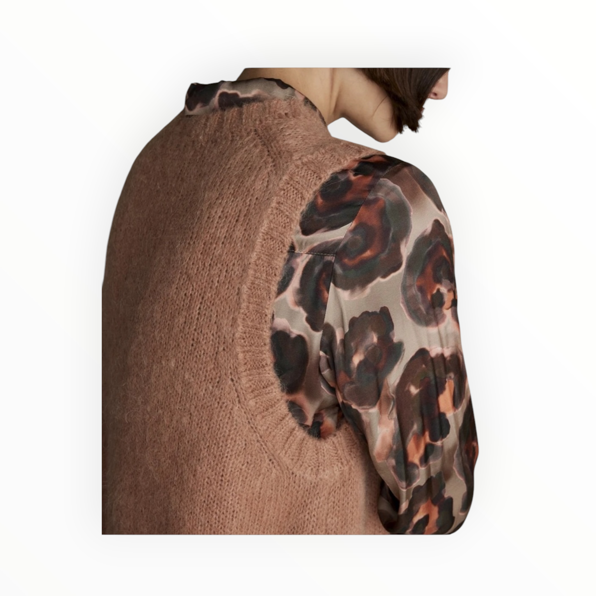 Summum Spencer Mohair Blend Knit - Old Peach