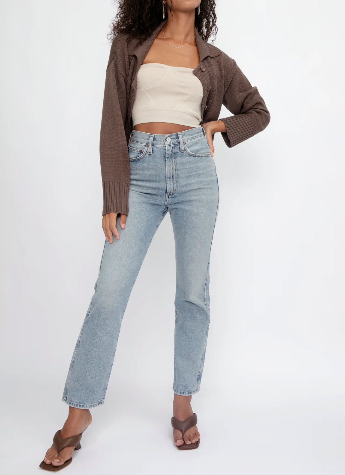 AGOLDE Pinch Waist Kick Flare - Riptide