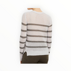 Inhabit Cashmere Waffle Stripe - Lotus