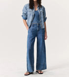rag & bone Featherweight Arianna Ankle-Length Palazzo Jeans - Beekman