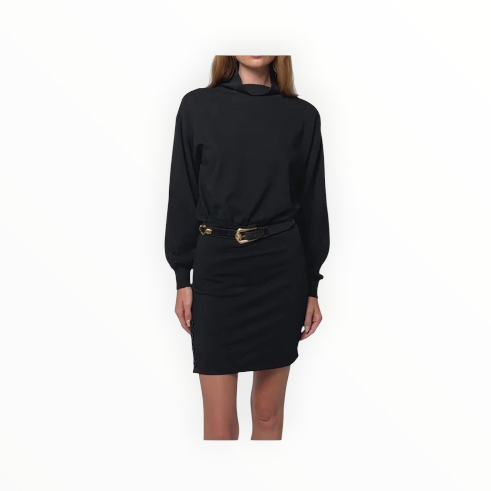 Nation Ltd Lisa Dress - Jet Black