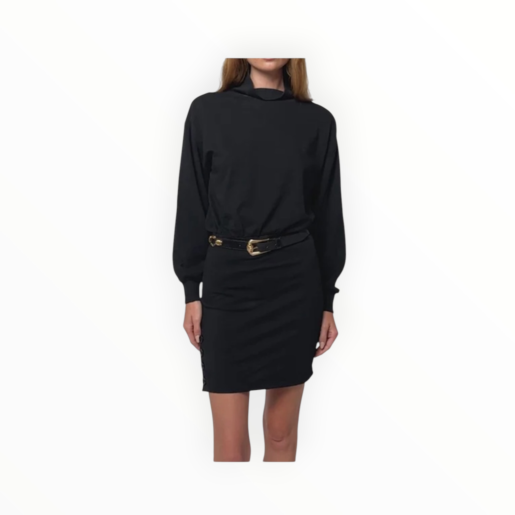 Nation Ltd Lisa Dress - Jet Black