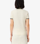 Lacoste Slim Fit Made In France Polo - Cream