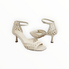 Sam Edelman Peyton Kitten Heel - Modern Ivory Faux Raffia