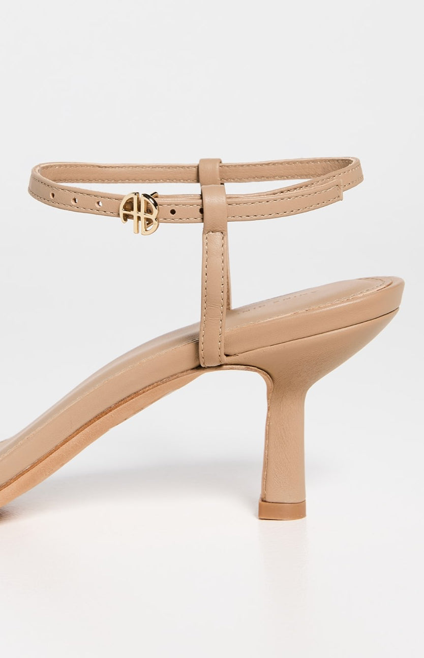 Anine Bing Invisible Sandal - Brown
