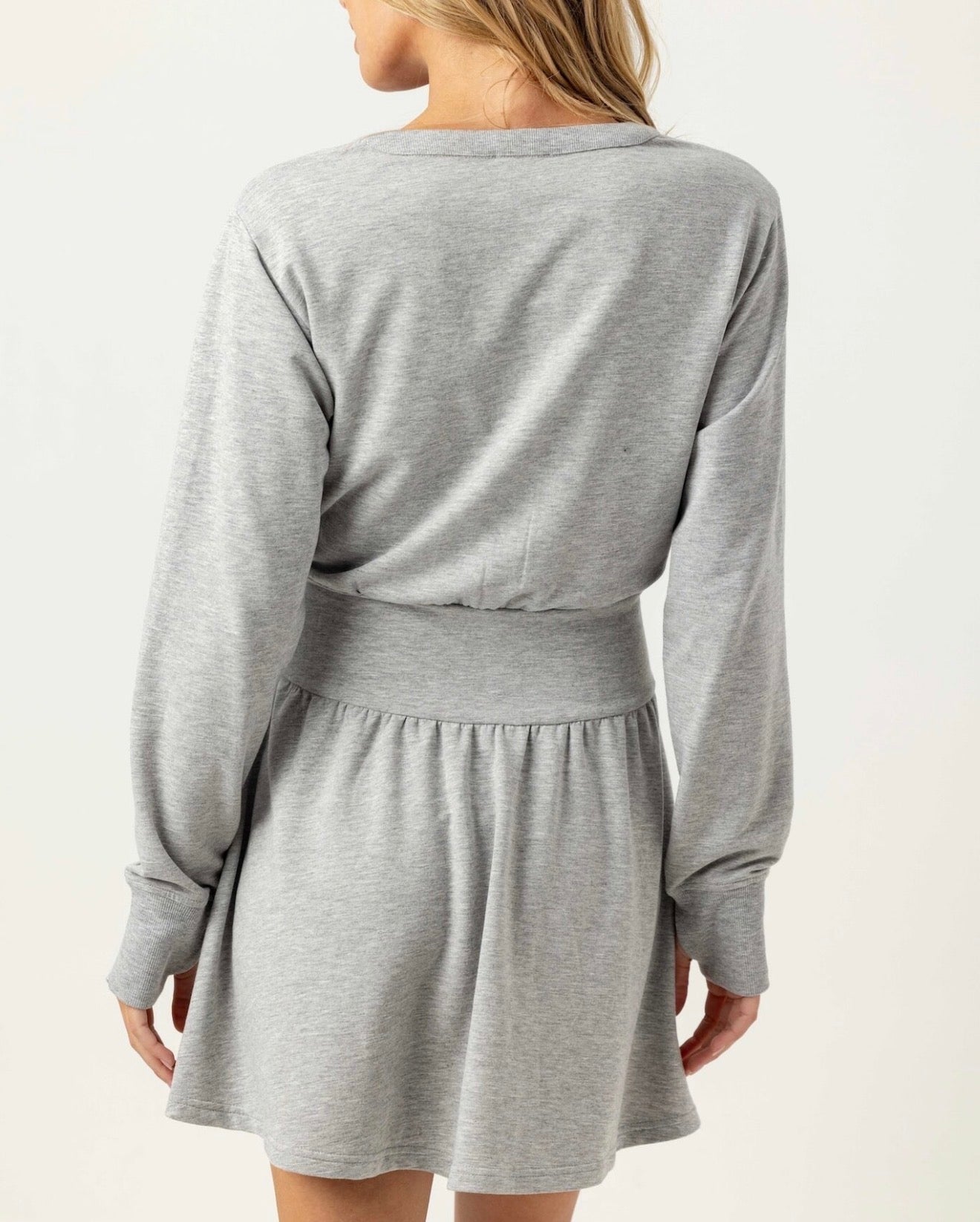 sundays Frida Dress - Heather Grey