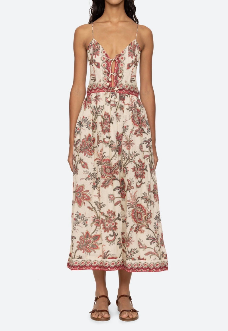 Sea New York Cassandra Print Slip Dress - Multi