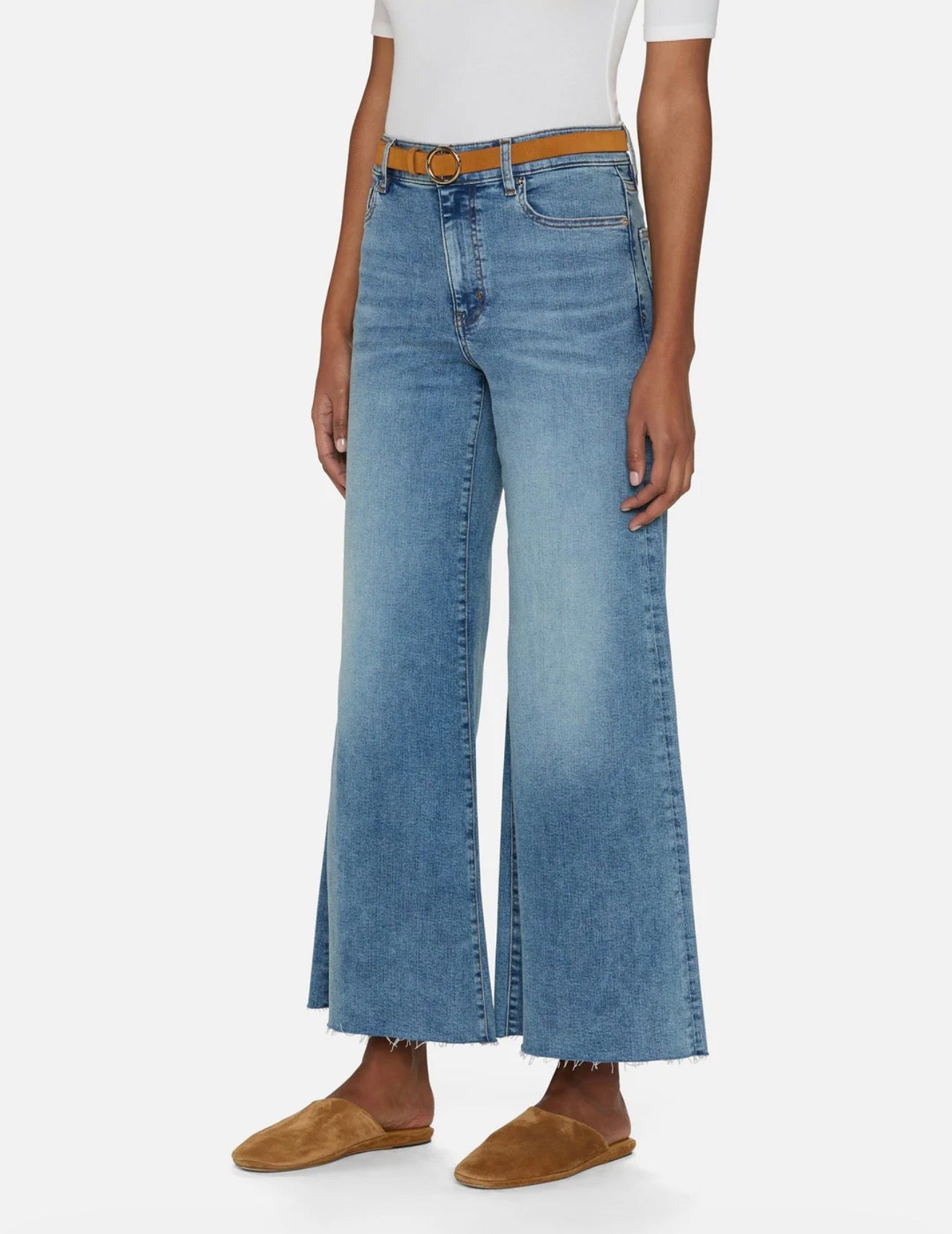 Frame Le Slim Palazzo Crop - Crave Raw After