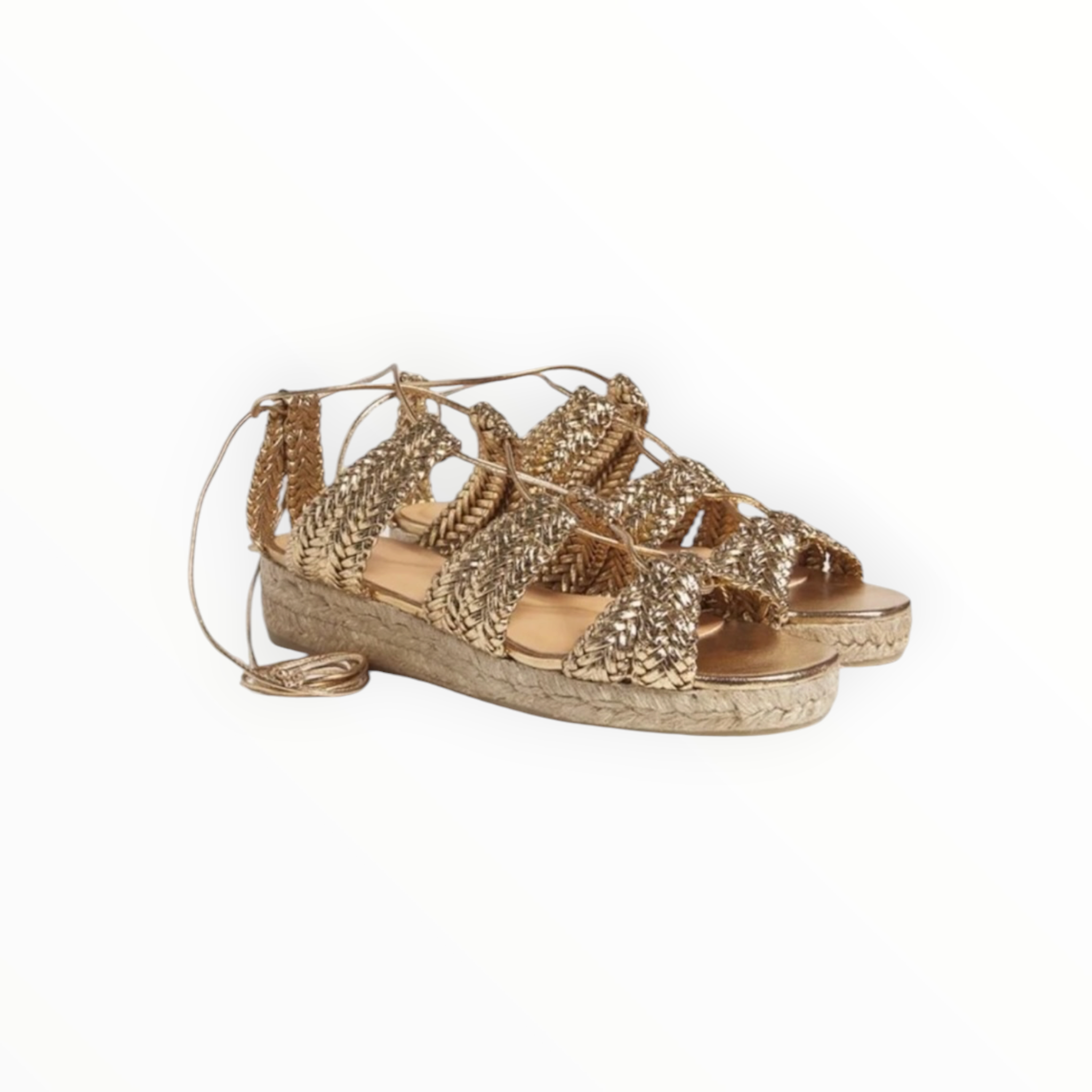 Castañer Samira Espadrilles - Gold