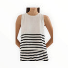 Nude Lucy Marika Knit Tank - Walnut Stripe