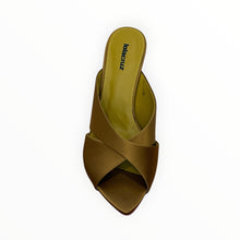 Lola Cruz Lena Mule 65 - Mustard