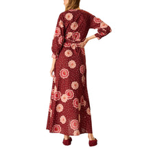 Natalie Martin Kate Long Sleeve Dress - Poppy Cherry
