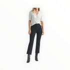 Derek Lam 10 Crosby Crosby Crop Flare Trouser - Midnight
