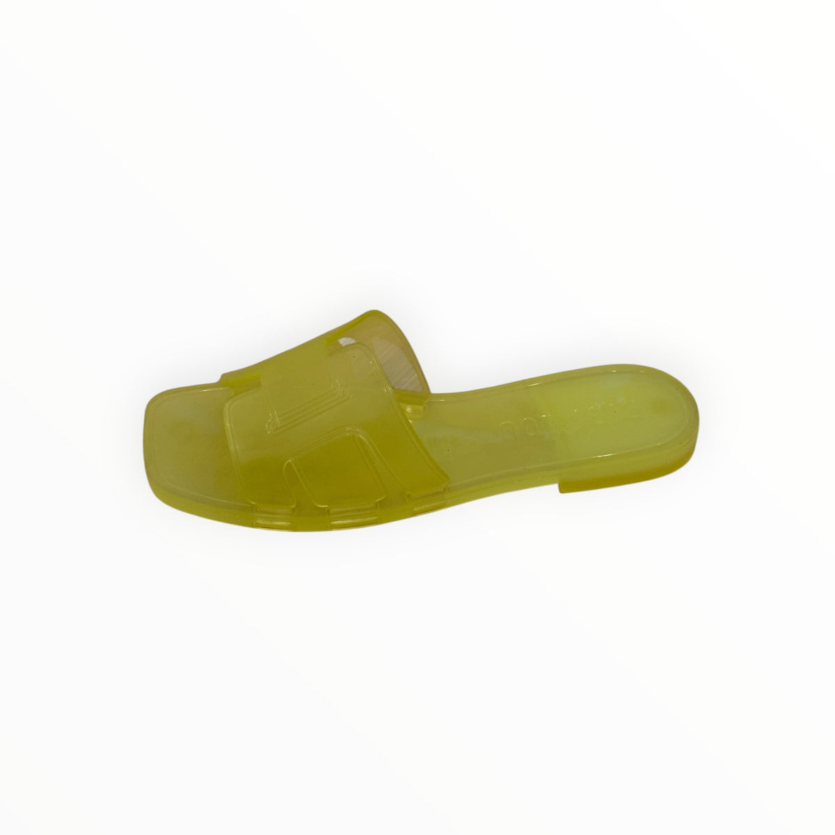 Bibi Lou Holly Flat Jelly Sandal - Yellow