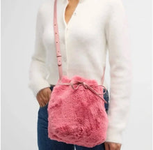 Apparis Mansur Gavriel Mini Bucket Bag - Guava