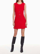 Amanda Uprichard Tori Dress - Ruby