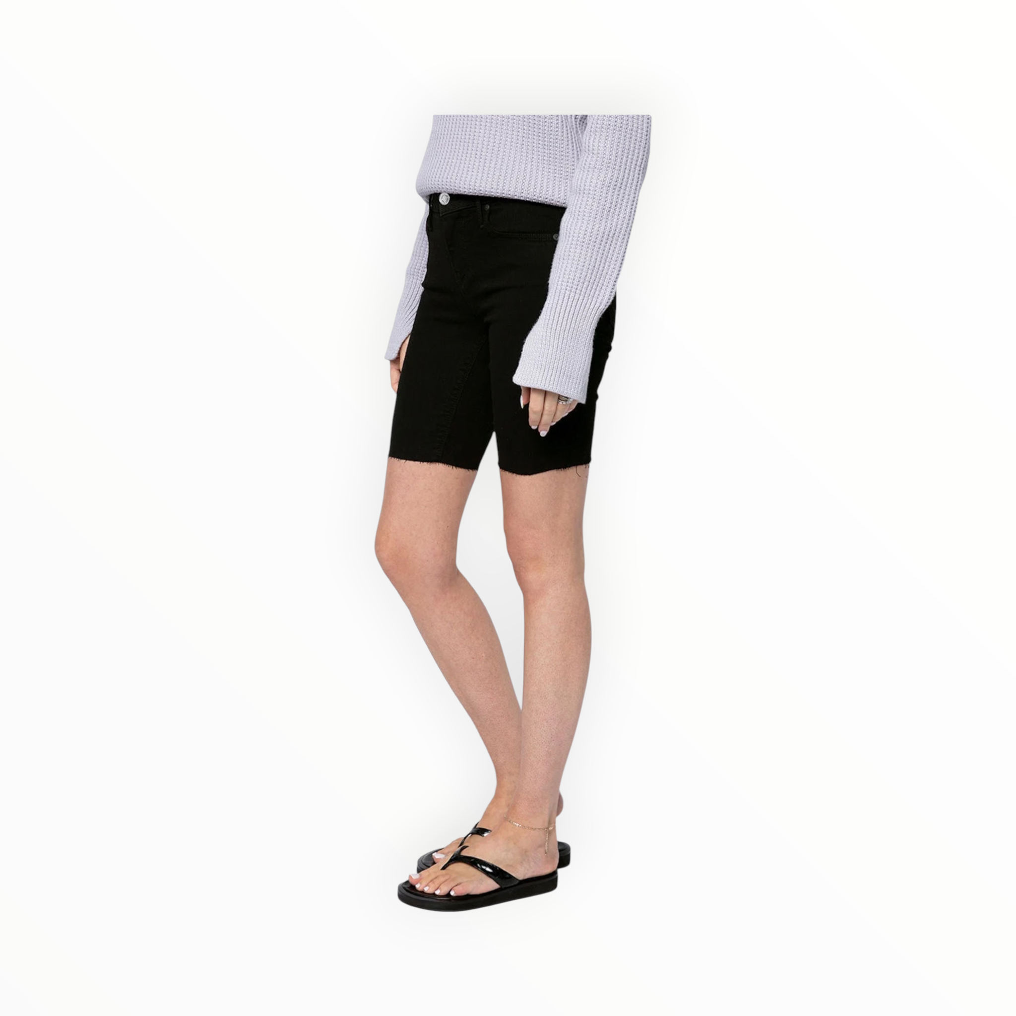 RtA Toure Mid Rise Bike Short - Max Black