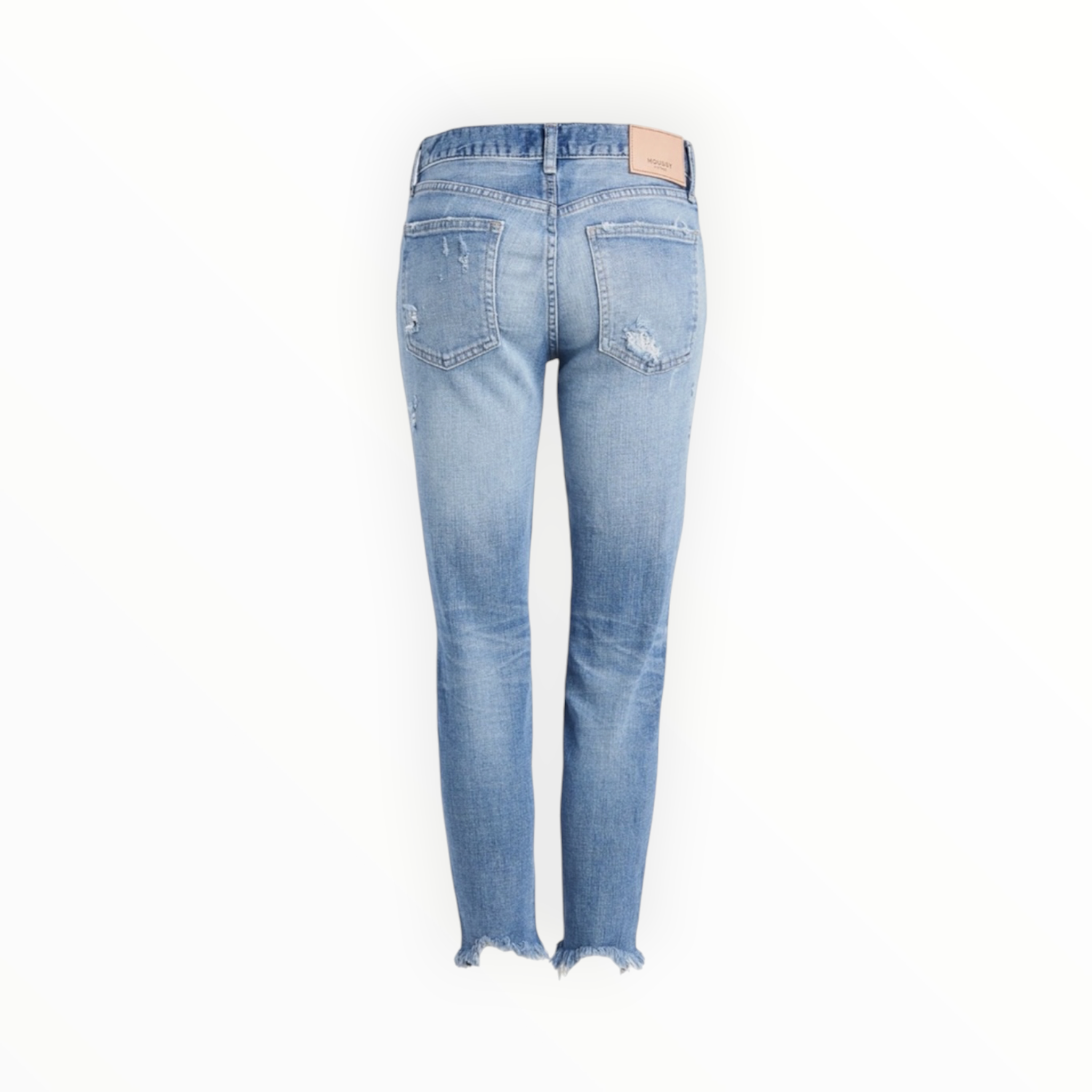 Moussy Vintage Glendele Skinny Jeans - Blue Wash