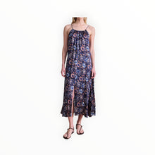 Apiece Apart Taormina Dress - Batik Floral Navy