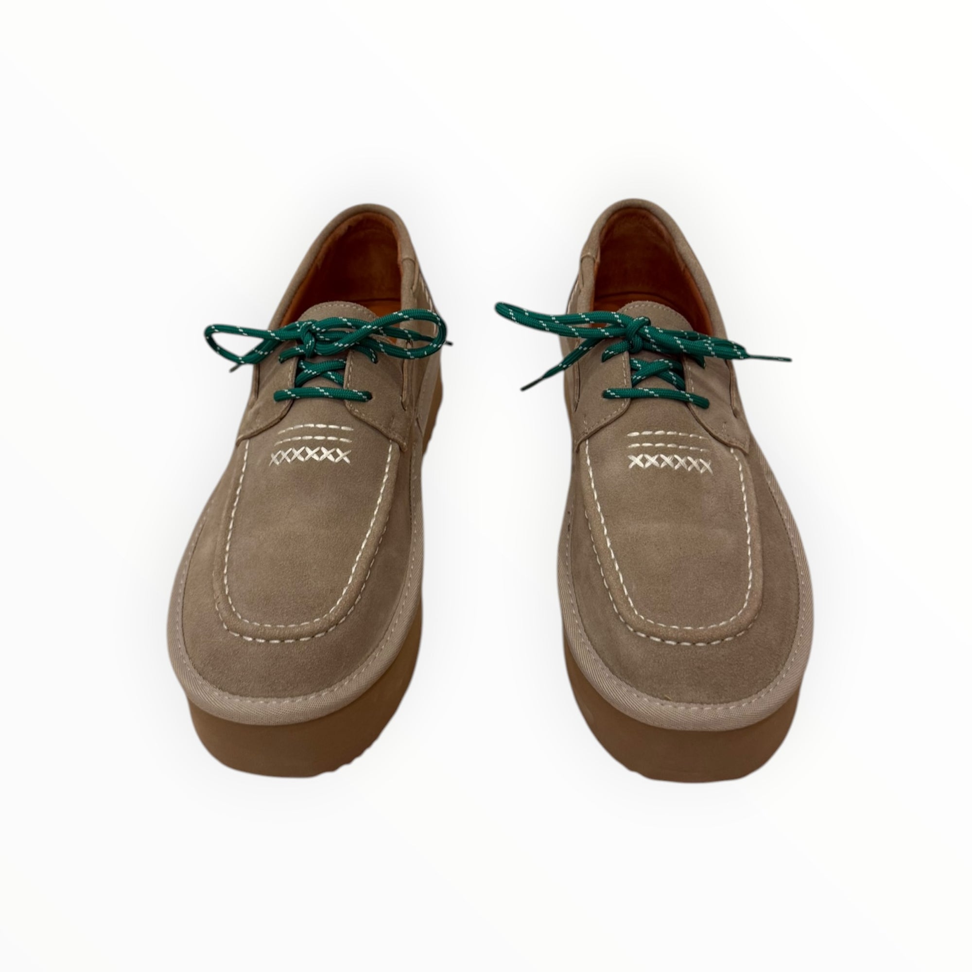DE SIENA Beaver Lace-Up Shoes - Suede Taupe