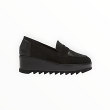 Cordani Alina Wedge Loafer - Crosta Nuvola Nero