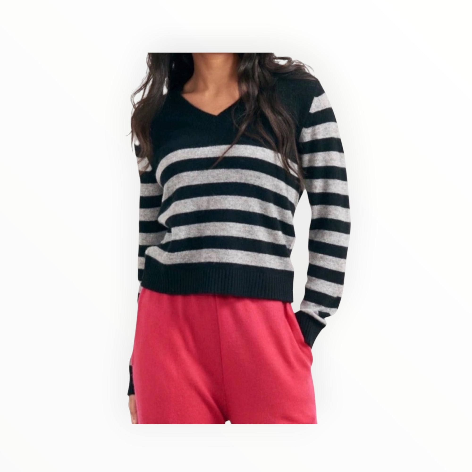 Jumper1234 Invert Stripe Vee
