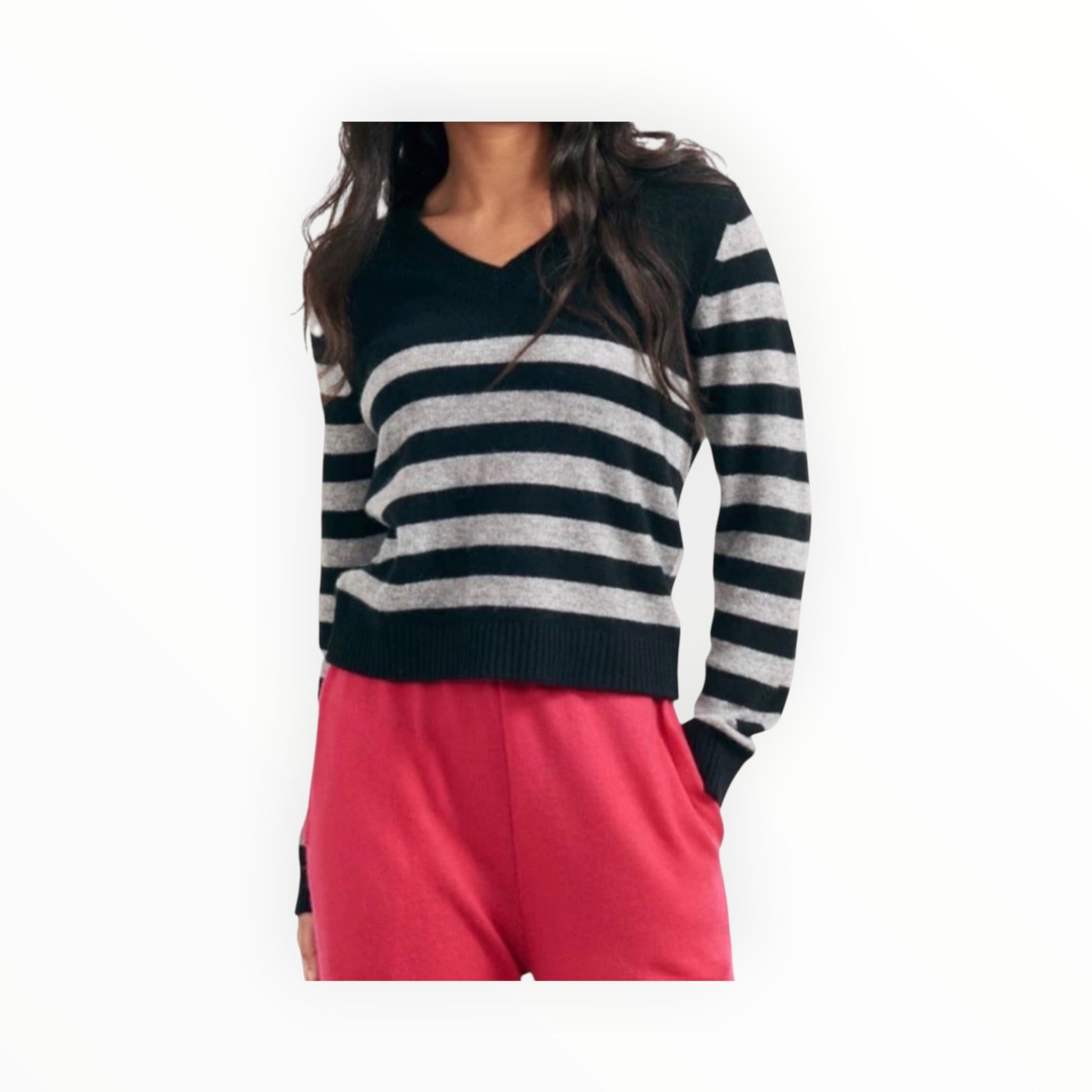 Jumper1234 Invert Stripe Vee