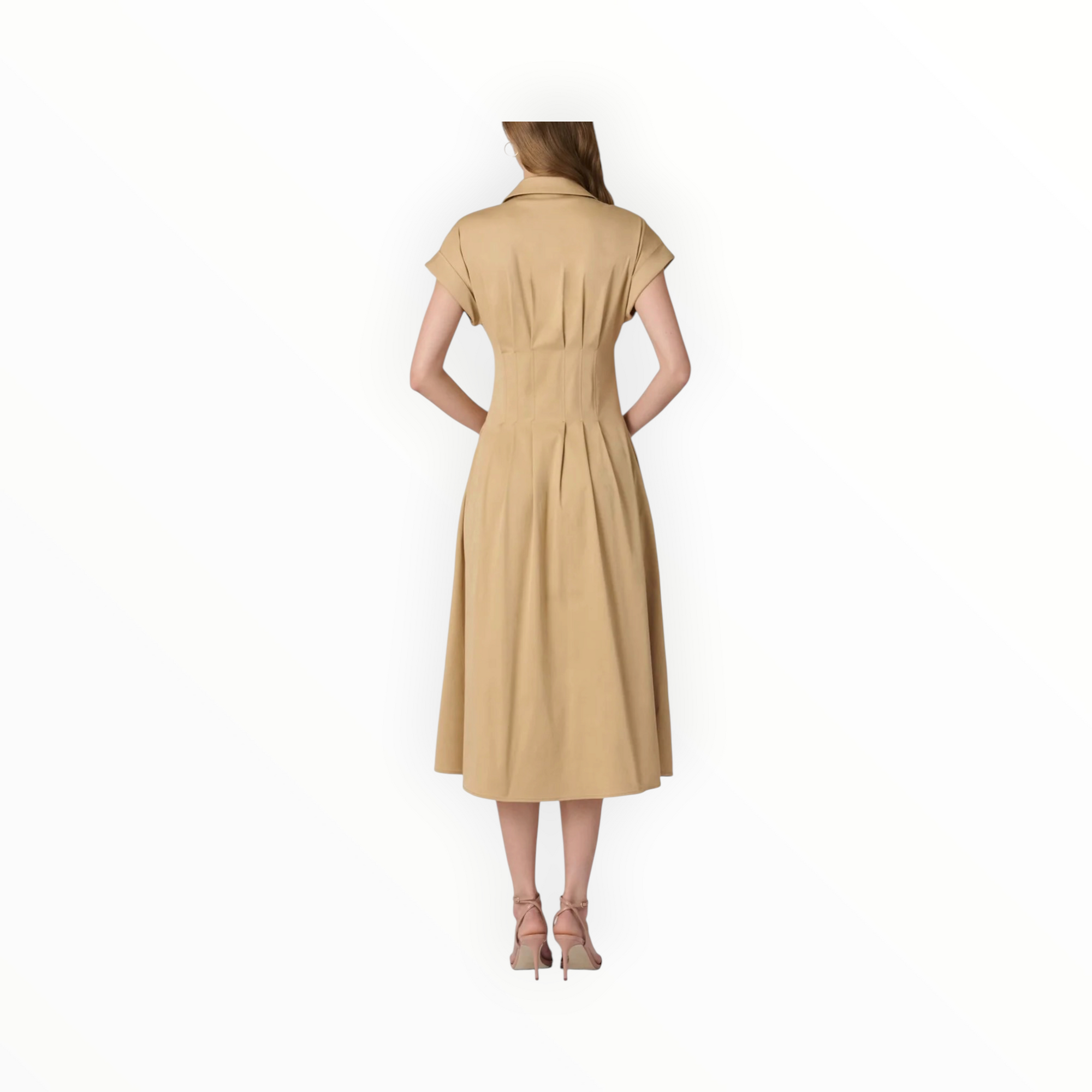 Shoshanna Josephine Dress - Khaki