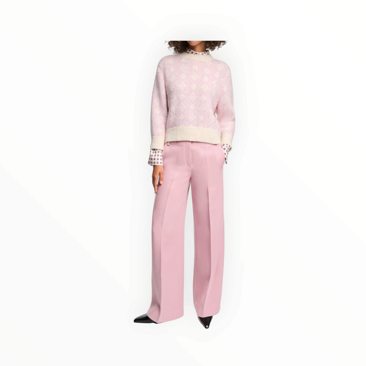 Dorothee Schumacher Soft Graphics Pullover - Rose