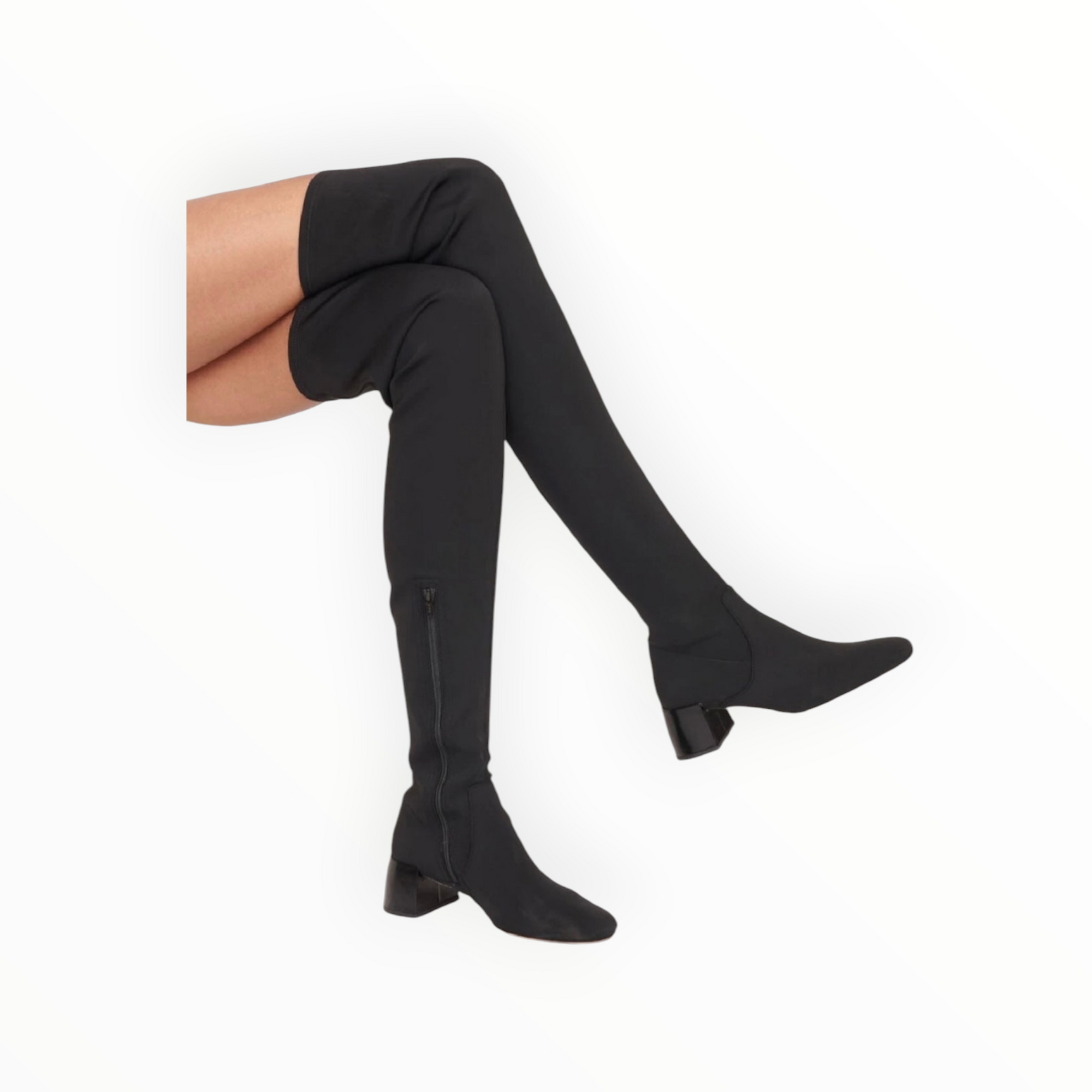 STAUD Andy Over The Knee Boot - Black
