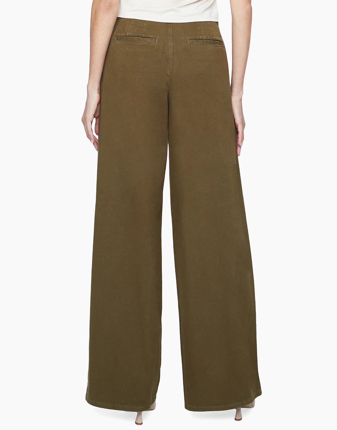 L’Agence Jayce Pleated Pants - British Khaki