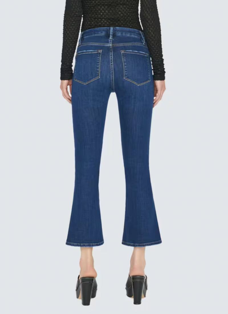 Frame Le Crop Mini Boot - Majesty Blue