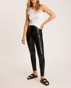 Commando Faux Leather Legging - Black