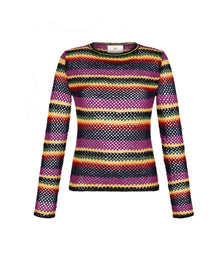 Carolina K Mila Crotchet Top - Multi