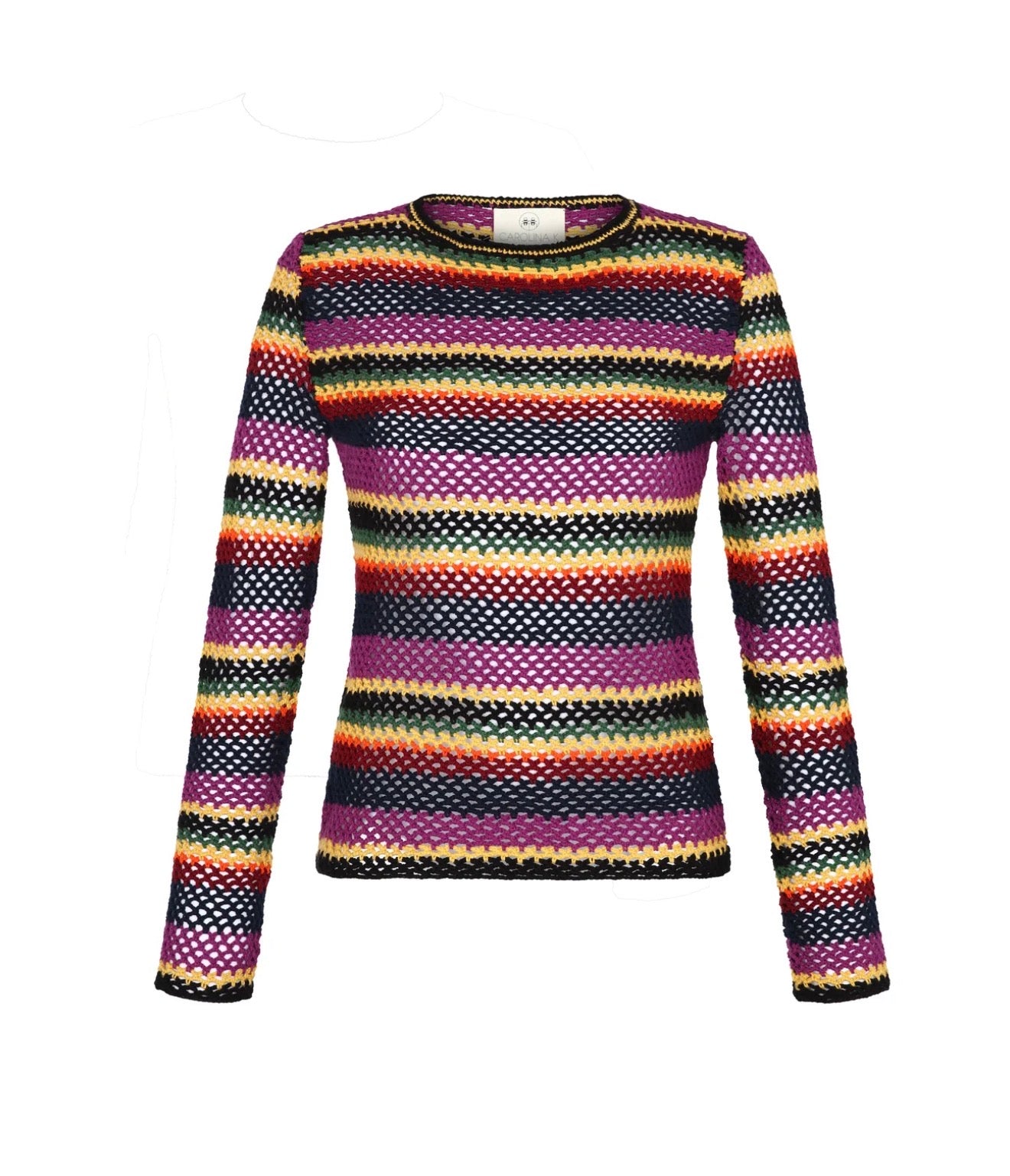 Carolina K Mila Crotchet Top - Multi