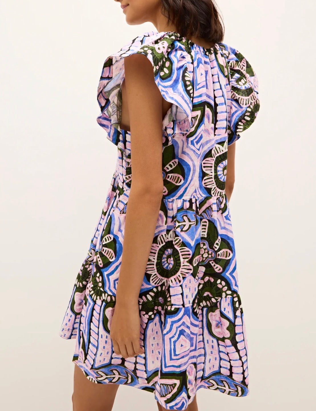 Marie Oliver Kara Dress - Hyacinth