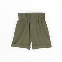 Ragdoll LA High Waisted Shorts - Army Green