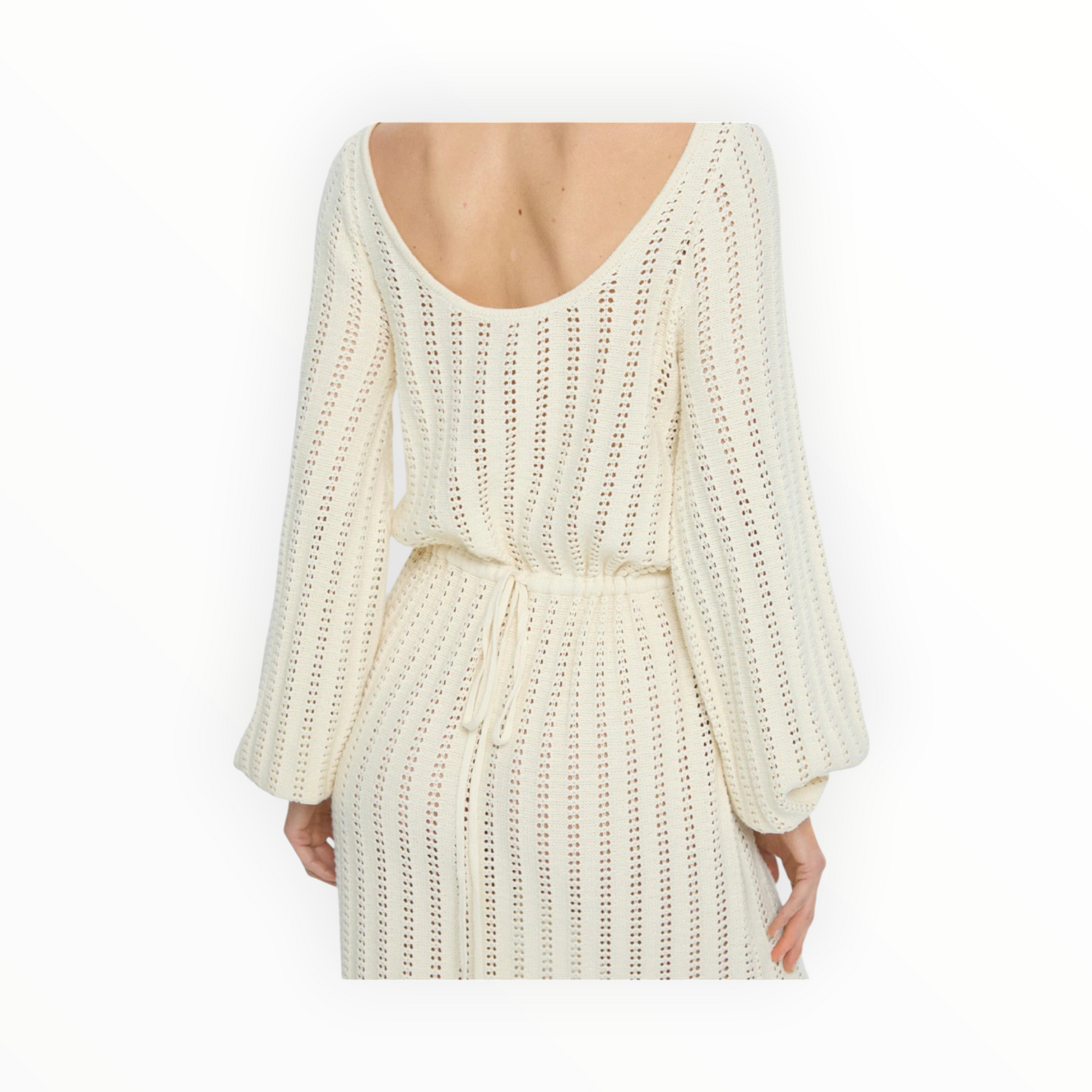 Kivari Noa Knit Dress - Ivory