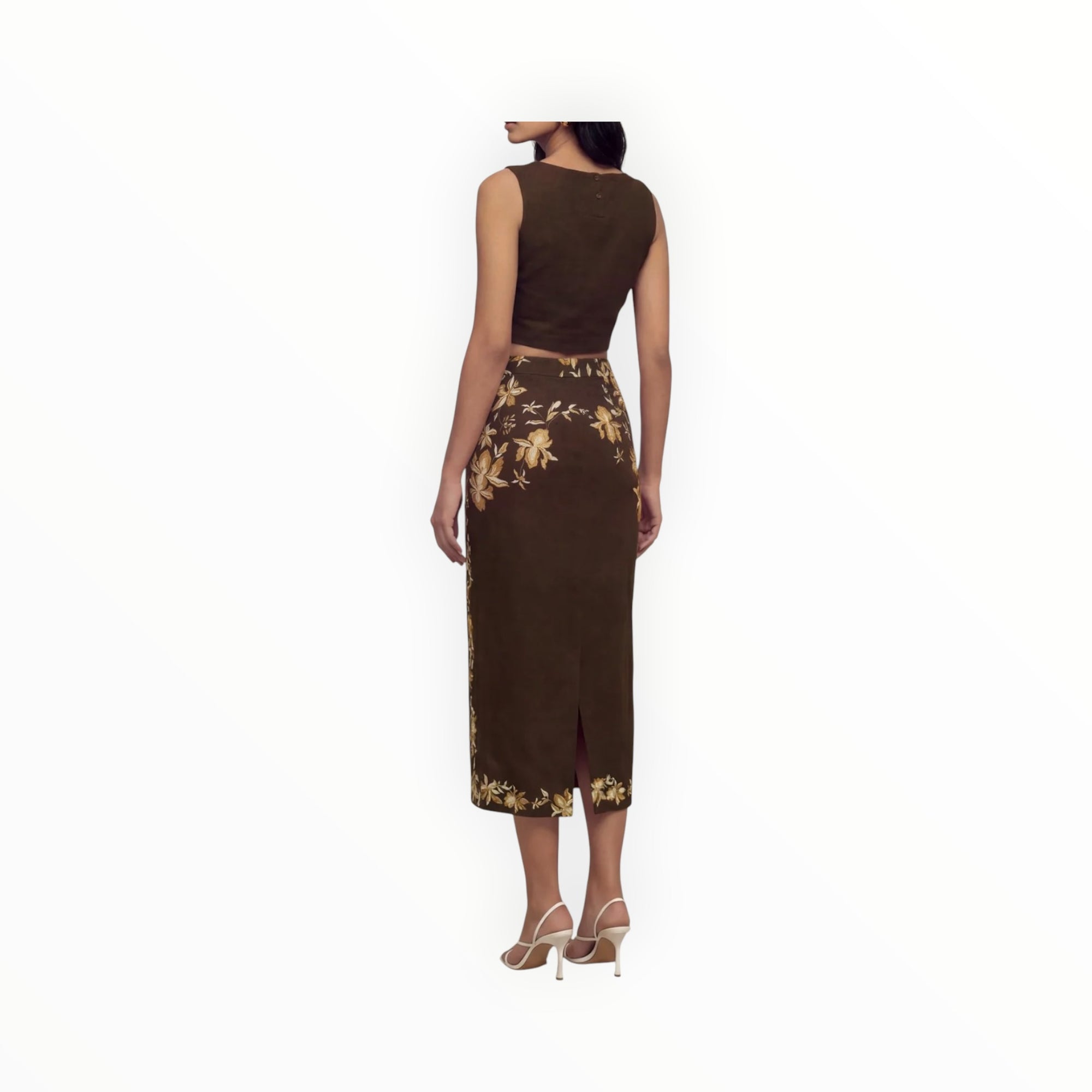 Hemant & Nandita Bota Midi Skirt