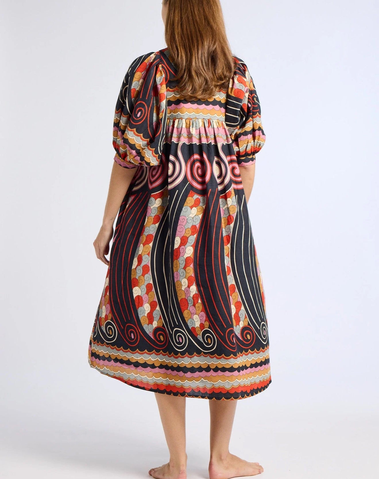 MILLE Saffron Dress - Maar Print