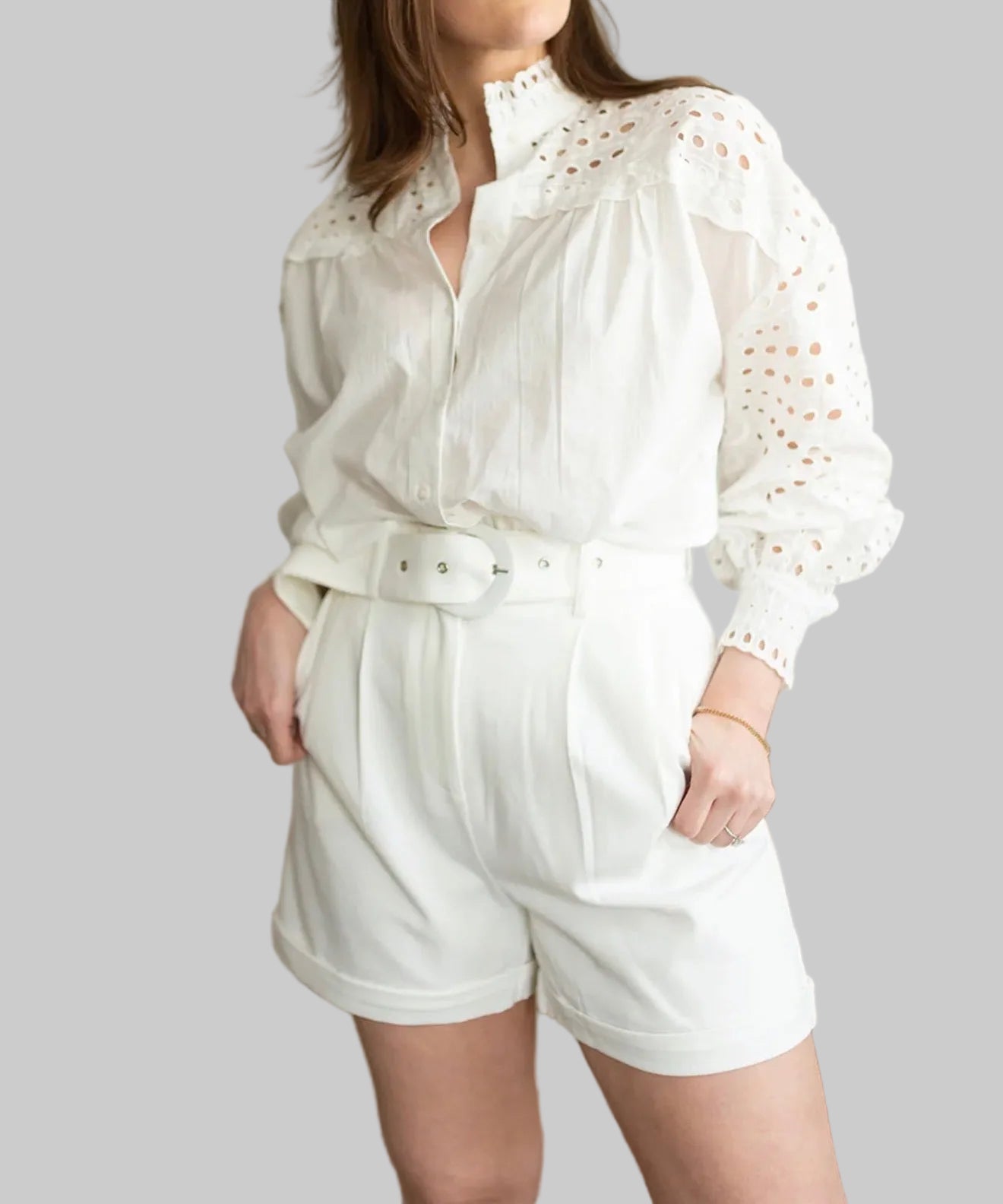 Suncoo Bili Short - White