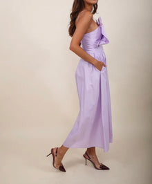 Meimeij Cotton Poplin Dress - Lilac