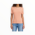 ICHI Cella Stripe T-Shirt - Fiesta