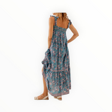 Louise Misha Marcelette Dress - Teal Garden of Eden