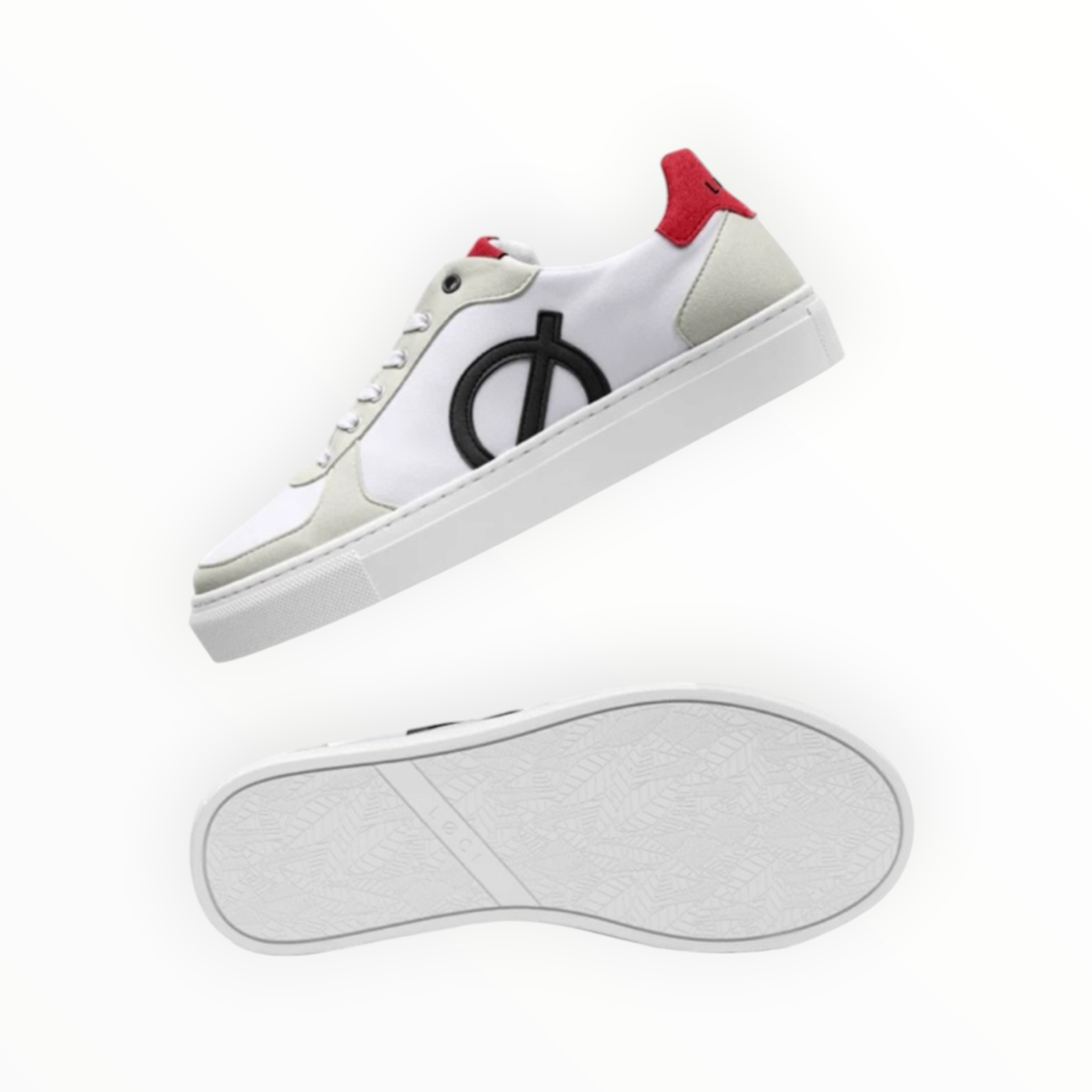 LØCI Classic Sneaker - White/Red/Navy