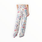 Steve Madden Denia Floral Print Pants - Antique