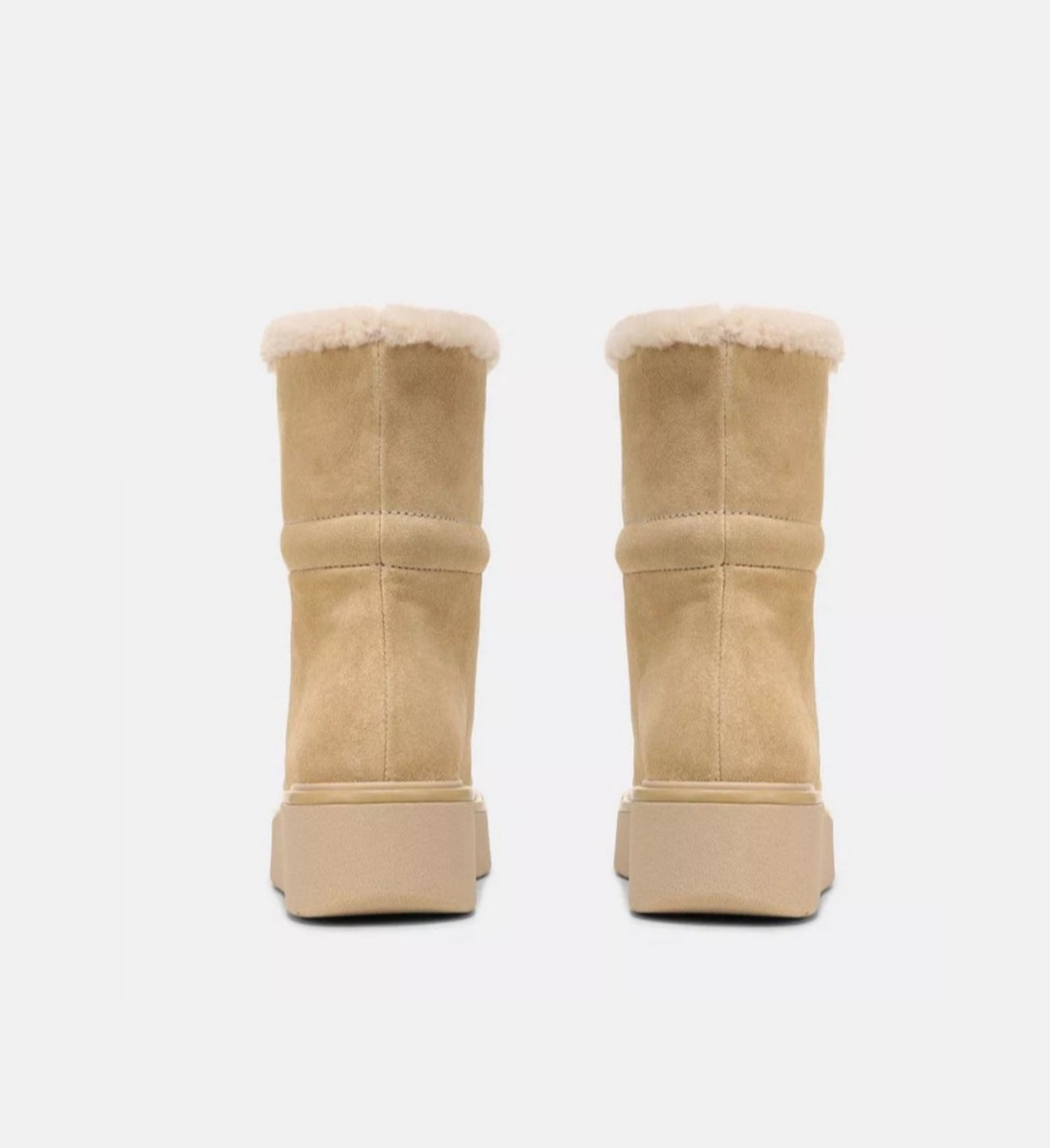 Vince Bellingham Shearling Lined Suede Boot